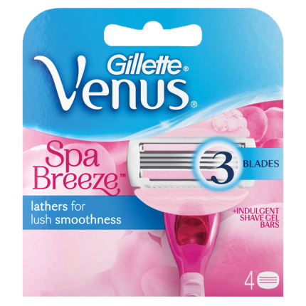 GILLETTE VENUS SPA BREEZE Ανταλλακτικά 4τεμ