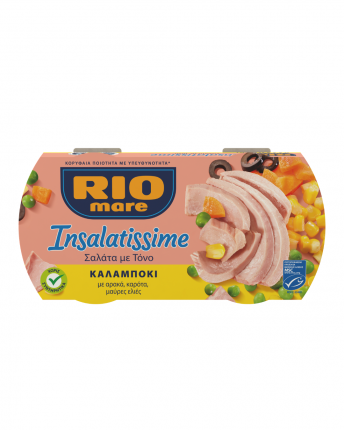RIO-MARE INSALATISSIME ΚΑΛΑΜΠΟΚΙ & ΤΟΝΟΣ 2x160gr