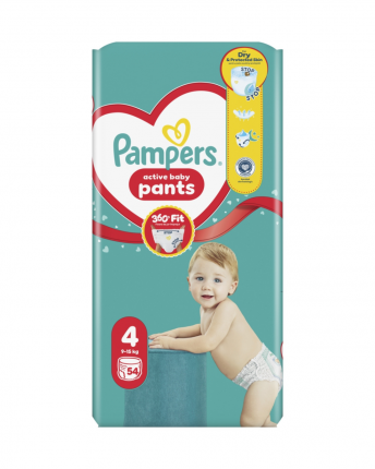PAMPERS PANTS ΜΕΓ 4 2X54 JUMBO