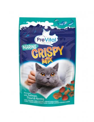 PREVITAL SNACK ΓΑΤΑΣ CRISPY MIX ΜΕ ΨΑΡΙ 60G