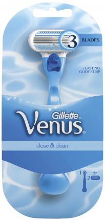 GILLETTE VENUS ΓΥΝΑΙΚΕΙΑ Ξυριστική μηχανή (Μηχανή + 2 Ανταλλακτικά)