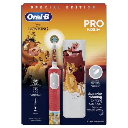 ORAL B VITALITY PRO LION KING ΘΗΚΗ 6X1