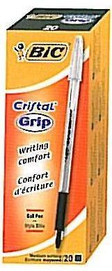 BIC ΣΤΥΛΟ CRISTAL GRIP. BX20 KOKKINO