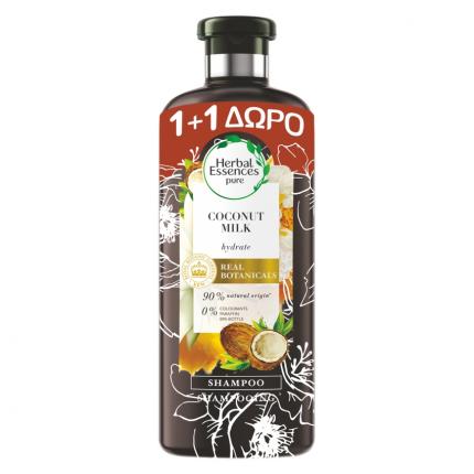HERBAL ΣΑΜΠΟΥΑΝ COCONUT 6Χ400ML+400ML ΔΩΡΟ