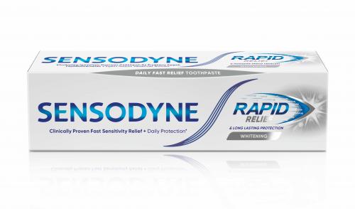 SENSODYNE RAPID RELIEF WHITENING 75ml GSK