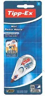 ΜΠΙΚ ΔΙΟΡΘΩΤΙΚΗ ΤΑΙΝΙΑ ΤΙPP-EX MINI POCKET MOUSE  blister
