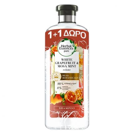 HERBAL ΣΑΜΠΟΥΑΝ GRAPEFRUIT 6Χ400ML+400ML ΔΩΡΟ