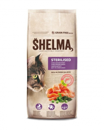 SHELMA FRESHMEAT GRAIN FREE STERILE / ΞΗΡΗ ΤΡΟΦΗ ΓΑΤΑΣ ΣΟΛΟΜΟΣ 1x8Kg