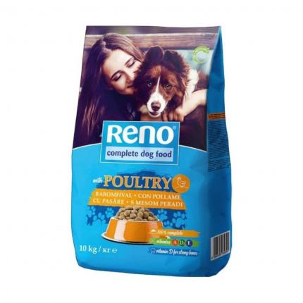 RENO ΞΗΡΑ ΤΡΟΦΗ ΓΙΑ ΣΚΥΛΟΥΣ ΜΕ ΠΟΥΛΕΡΙΚΑ 10KG