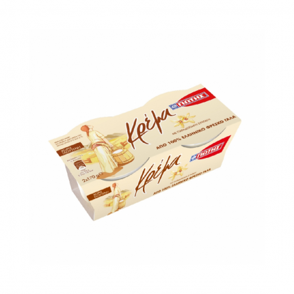 ΠΑΡΑΔΟΣΙΑΚΗ ΚΡΕΜΑ ΒΑΝΙΛΙΑ 2x170γρ. ΕΠΙΔ. ΨΥΓ ΓΙΩΤΗΣ 100% ΓΑΛΑ ΕΛΛΗΝΙΚΗΣ ΠΡΟΕΥΛΕΥΣΗΣ (ΝΕΟ)