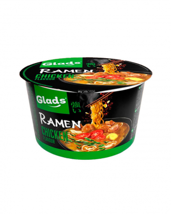 GLADS RAMEN BOWL CHICKEN FLAVOUR SAUCE 105GR