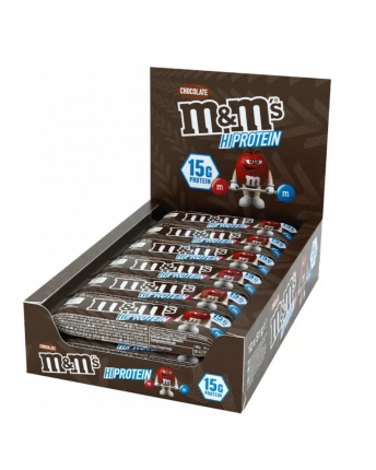 M&M'S ΜΠΑΡΑ ΠΡΩΤΕΪΝΗΣ ΣΟΚΟΛΑΤΑ (12X51G)