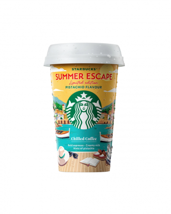 STARBUCKS ΡΟΦ. ΓΑΛΑ ΜΕ ΚΑΦΕ ΚΑΙ ΓΕΥΣΗ ΦΥΣΤΙΚΙ SUMMER ESCAPE 220ml