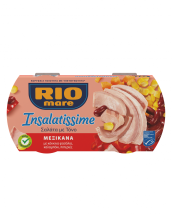 RIO mare INSALATISSIME ΜΕΞΙΚΑΝΑ & ΤΟΝΟΣ 2x160gr
