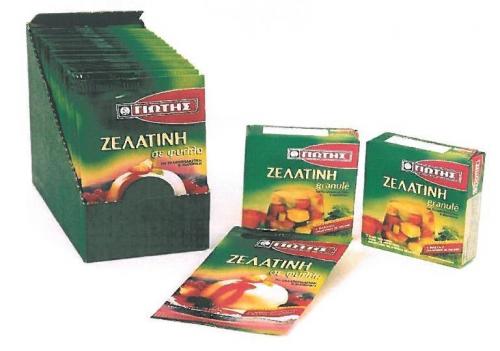 ΖΕΛΑΤΙΝΗ ΣΕ ΦΥΛΛΑ (3*10gr)30gr ΓΙΩΤΗΣ 