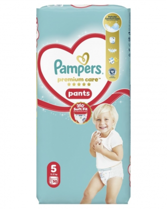 PAMPERS PREMIUM PANTS ΜΕΓ 5 2X50 JUMBO+